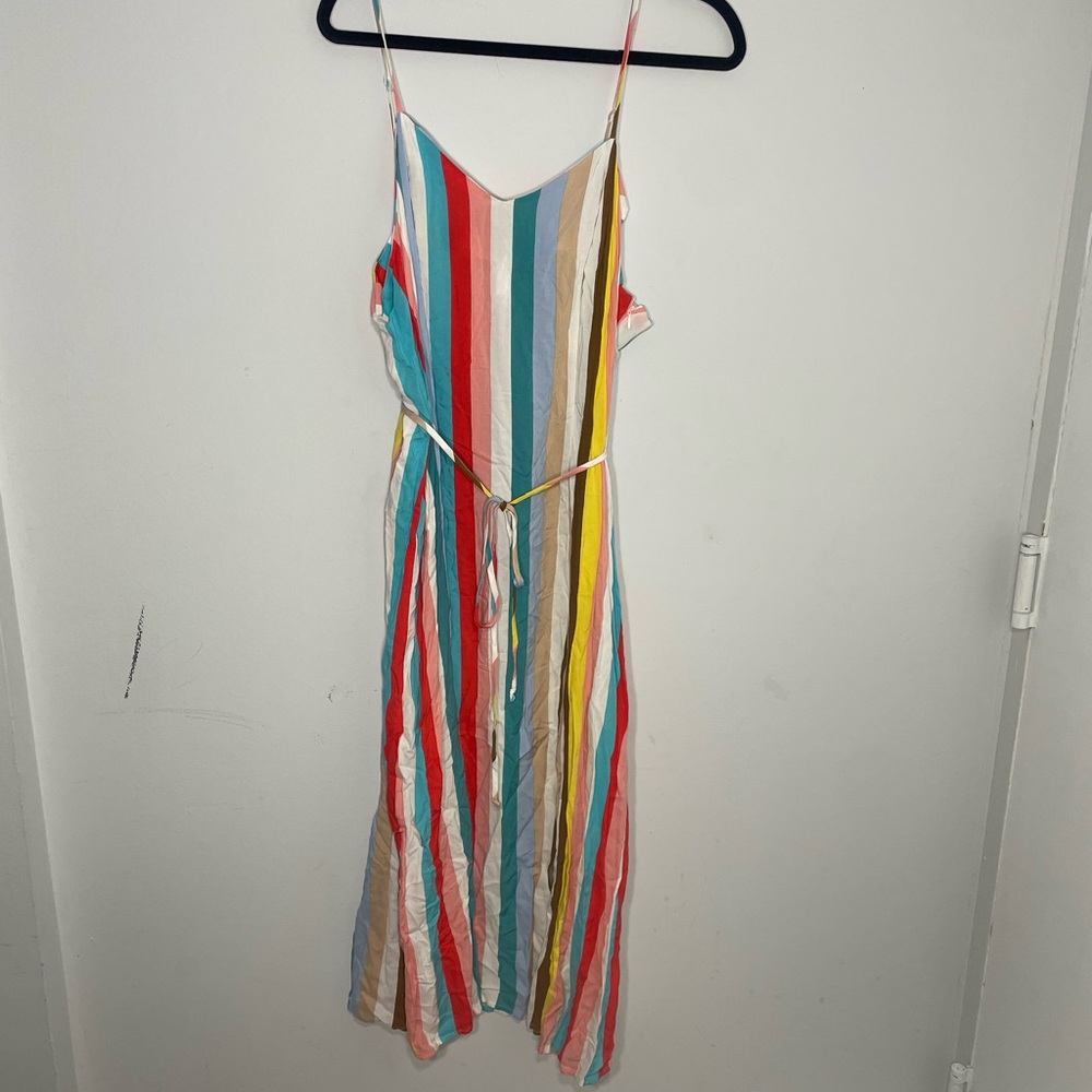 xhilaration striped multicolor dress - Picture 3 of 8